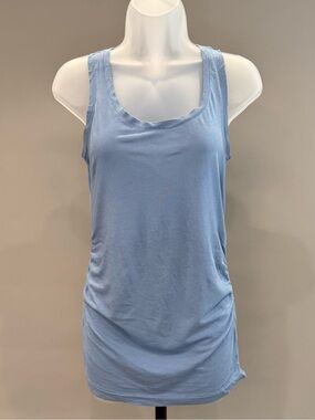 GAP Light Blue Women's Scoop-Neck Maternity Tank